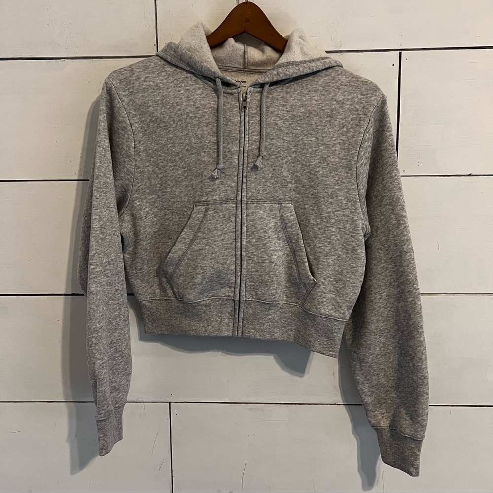 No Boundaries Cropped Full Zip Jacket. Size XSmall.